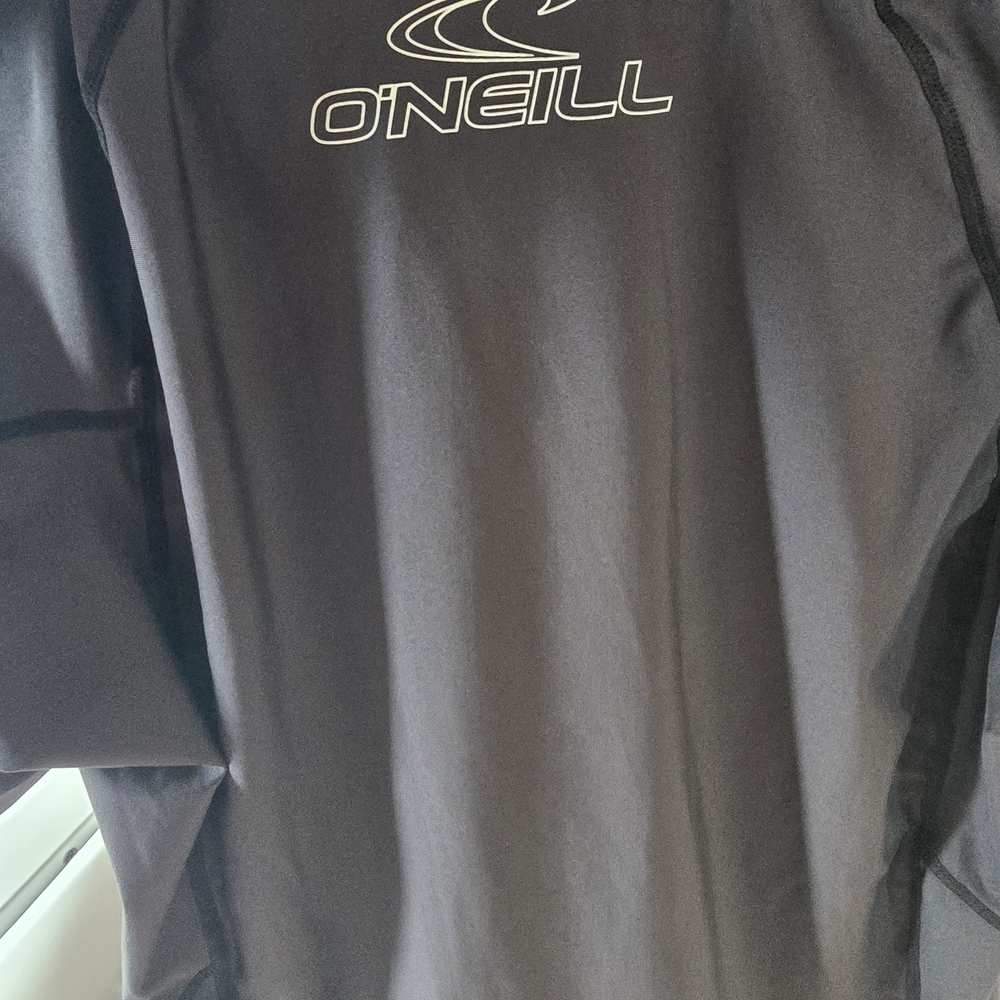 O'Neill Men's Black Rash Guard - Picture 2 of 4
